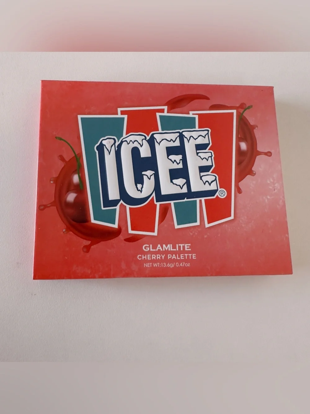 New Glamlite x ICEE Cherry Eyeshadow Palette
